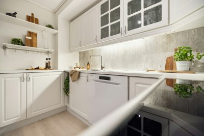 Een stille inbouwvaatwasser als onzichtbare helper in de keuken